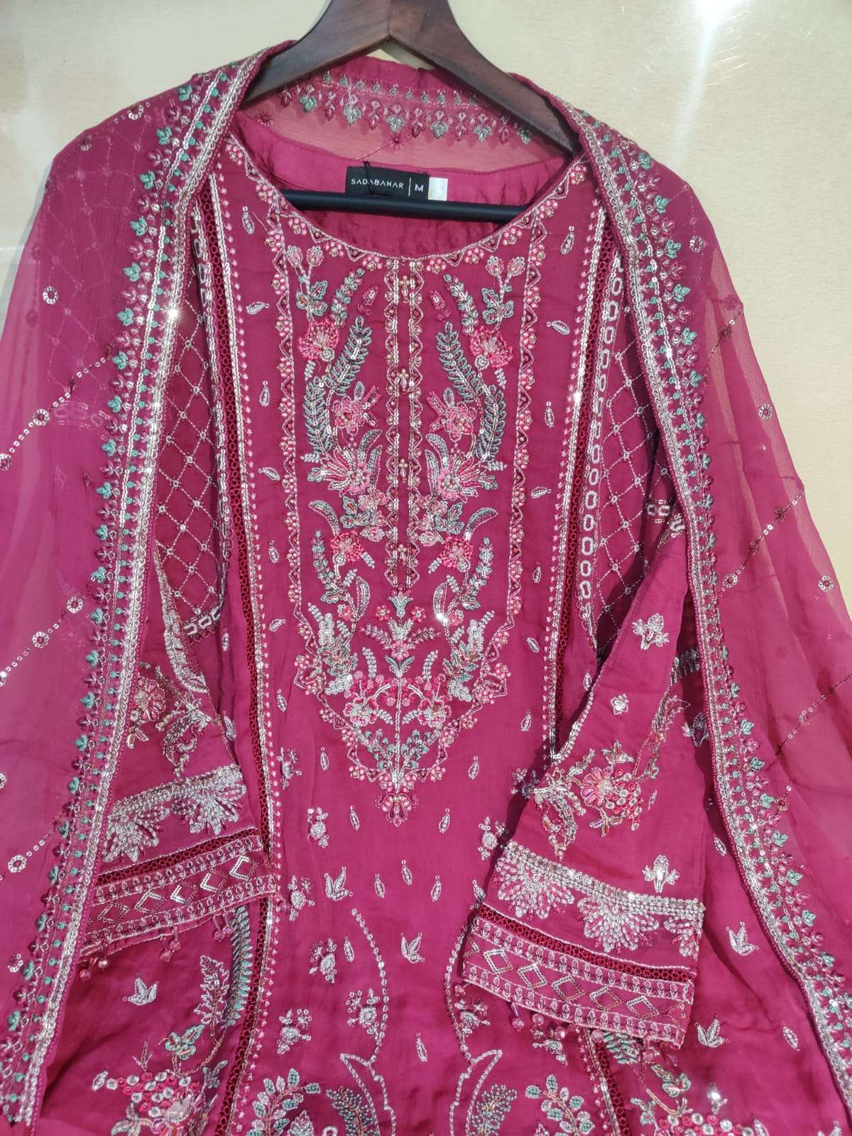 AFSANAY VOL 8 CHIFFON OPEN PIC BY SADABAHAR 